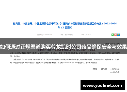 如何通过正规渠道购买尊龙凯时公司药品确保安全与效果